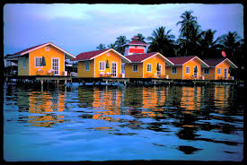 Cabins over the water Bocas del Toro